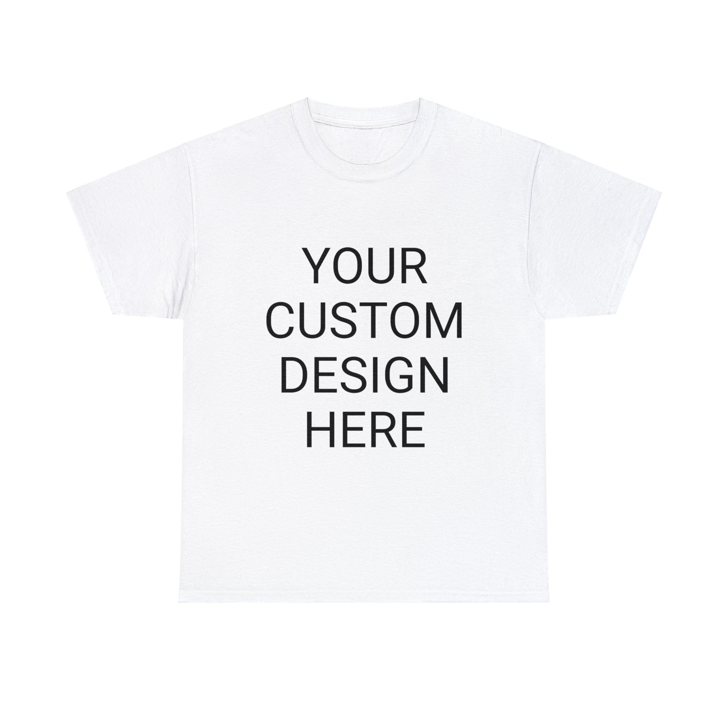 CUSTOM PRINT Unisex Heavy Cotton Tee