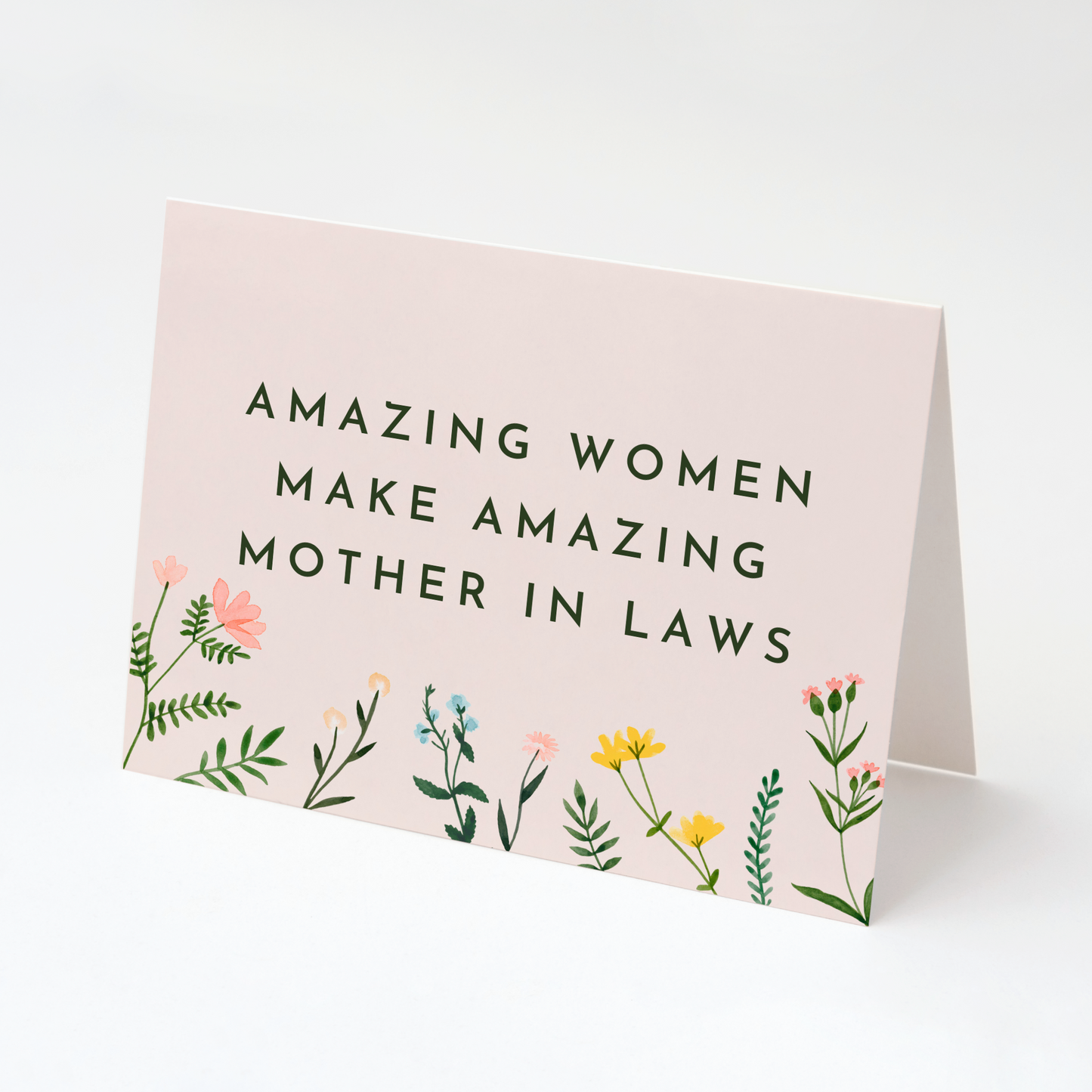 Amazing Mom/Step Mom/In Law Floral Printable Card