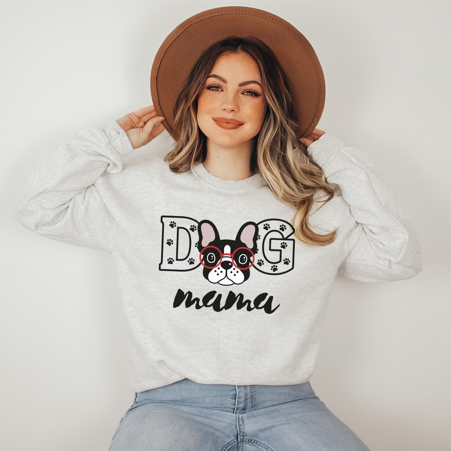 Personalized Dog Mom Sweatshirt