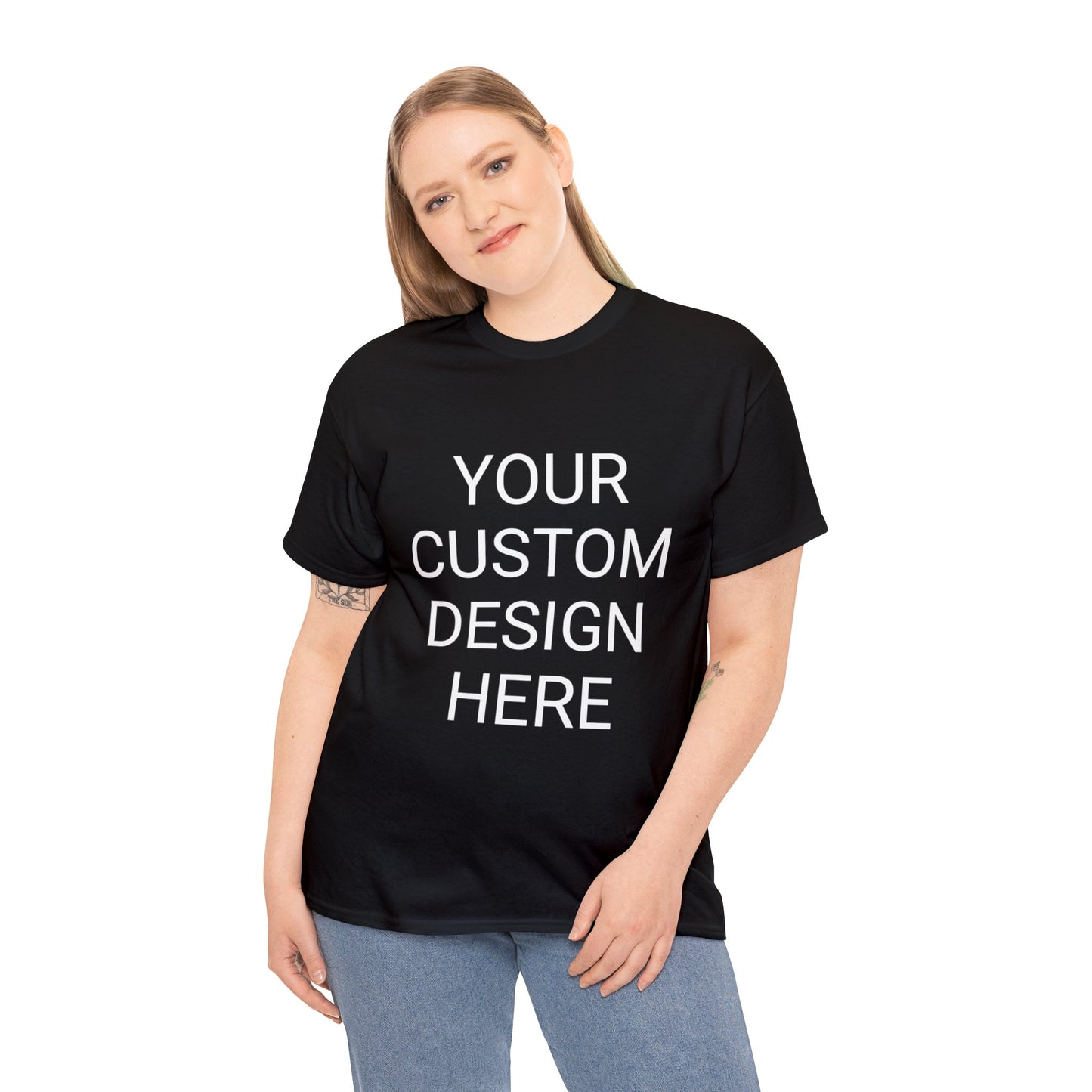 CUSTOM PRINT Unisex Heavy Cotton Tee