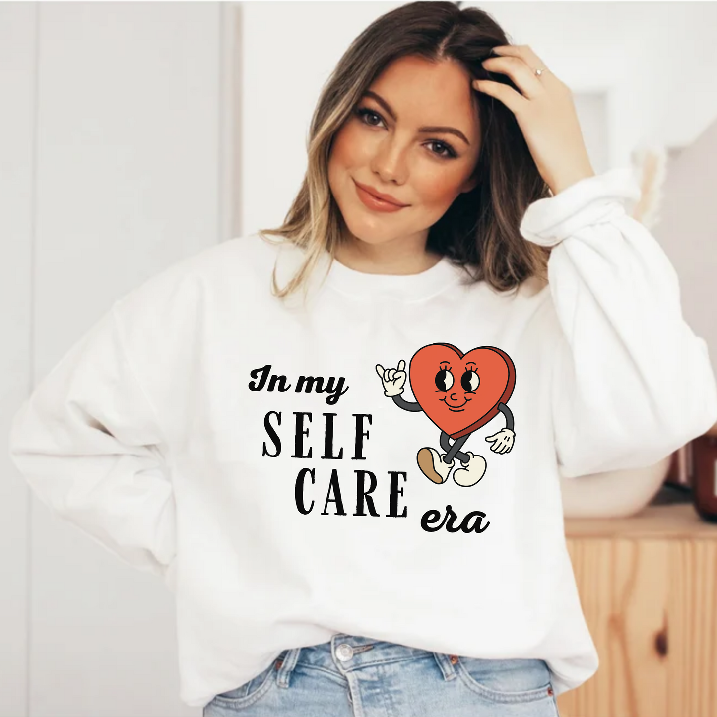 Retro Self Care Era Sweatshirt