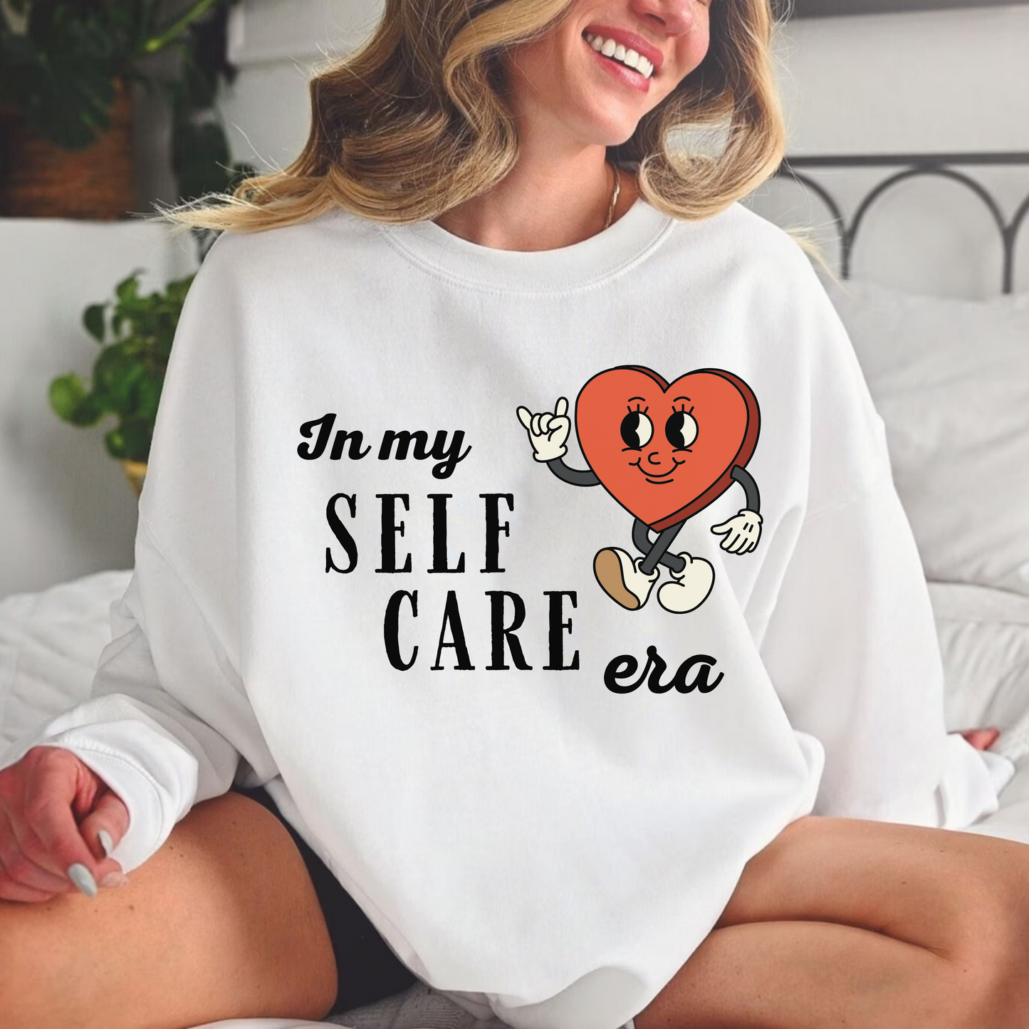 Retro Self Care Era Sweatshirt