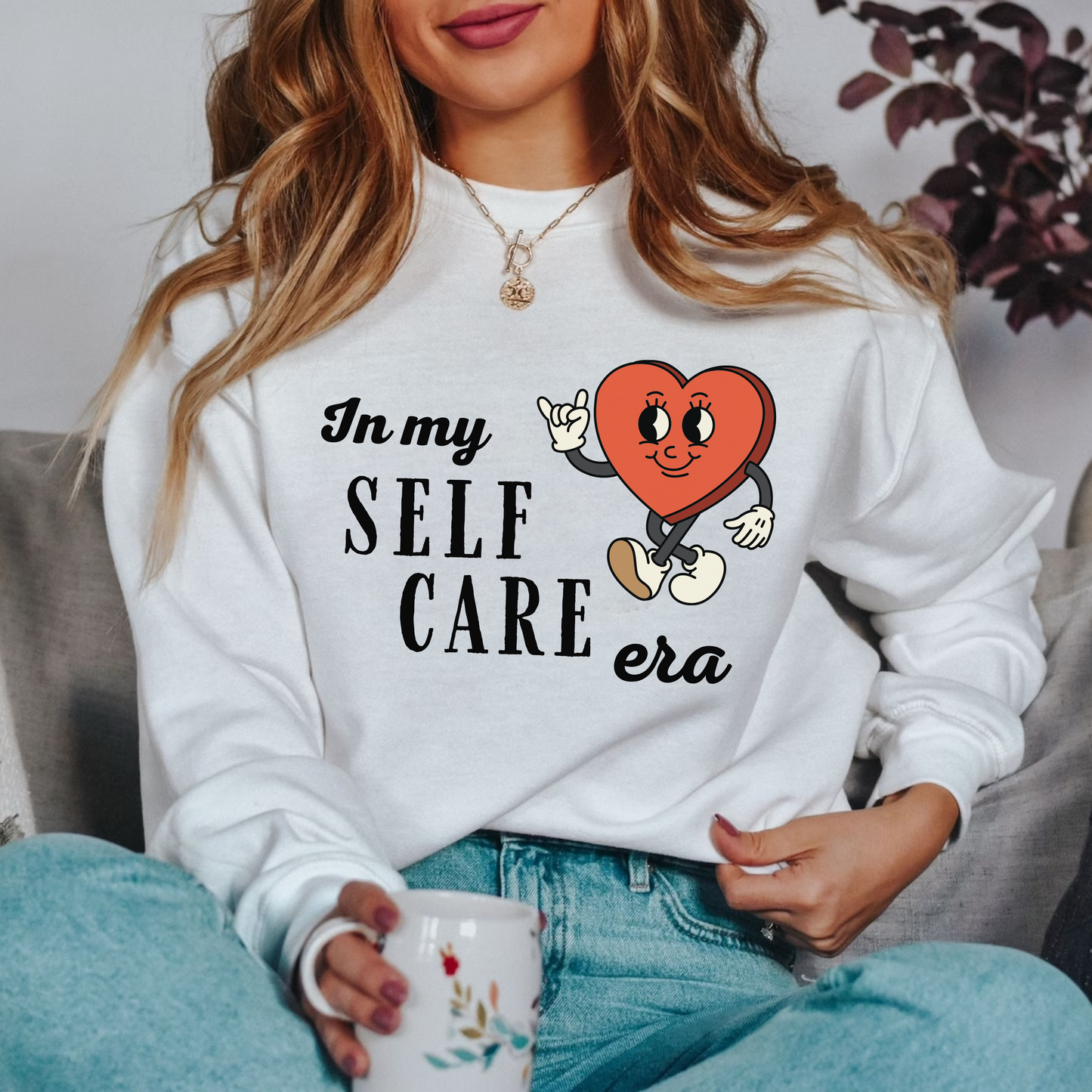 Retro Self Care Era Sweatshirt