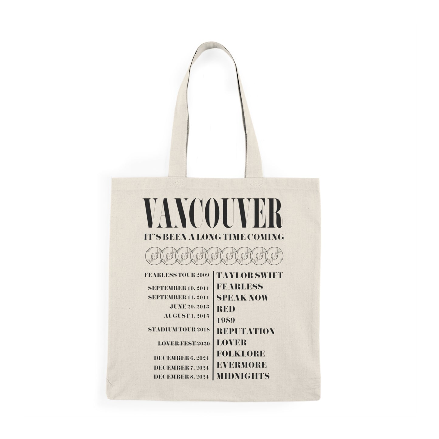 Vancouver Tour Bag