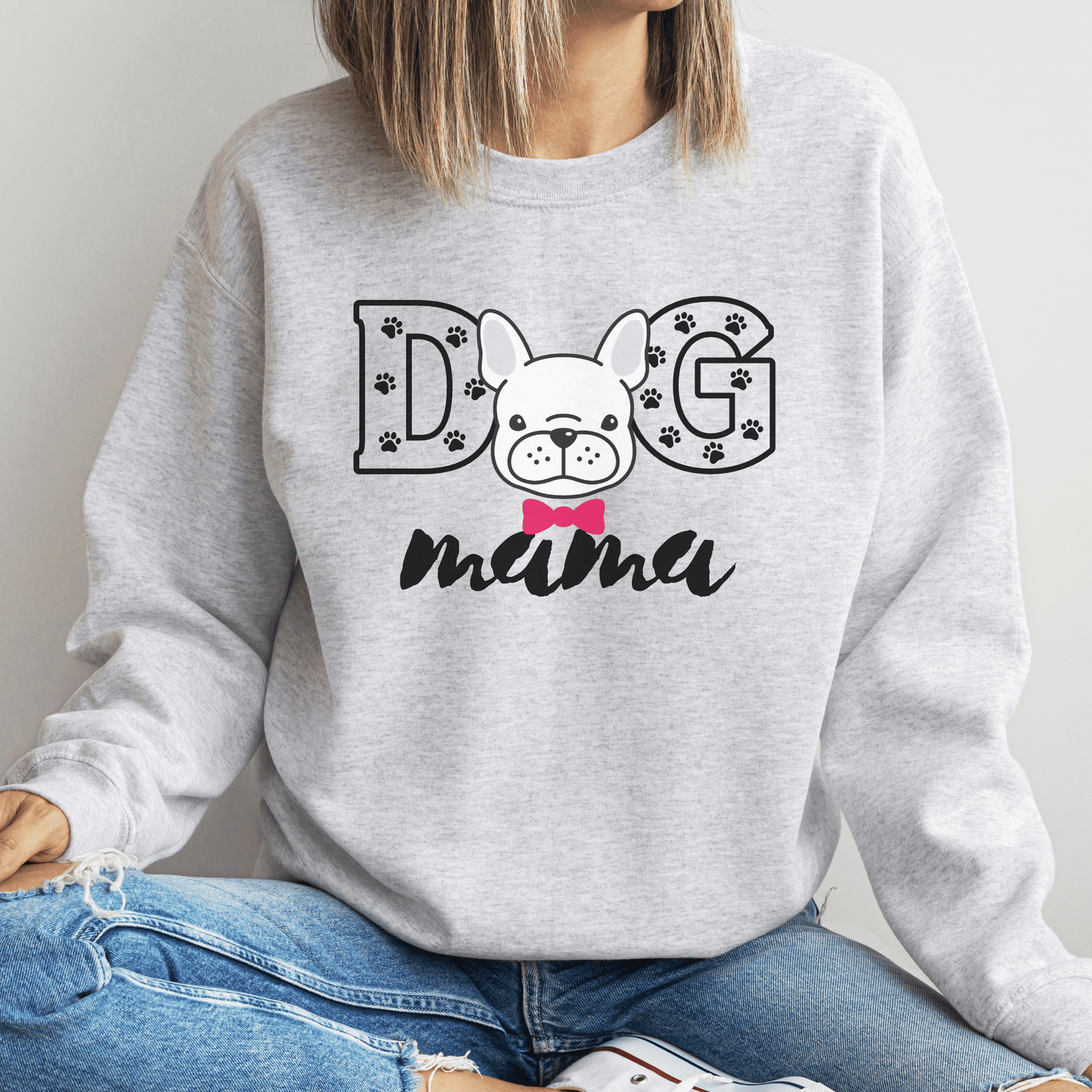 Personalized Dog Mom Sweatshirt