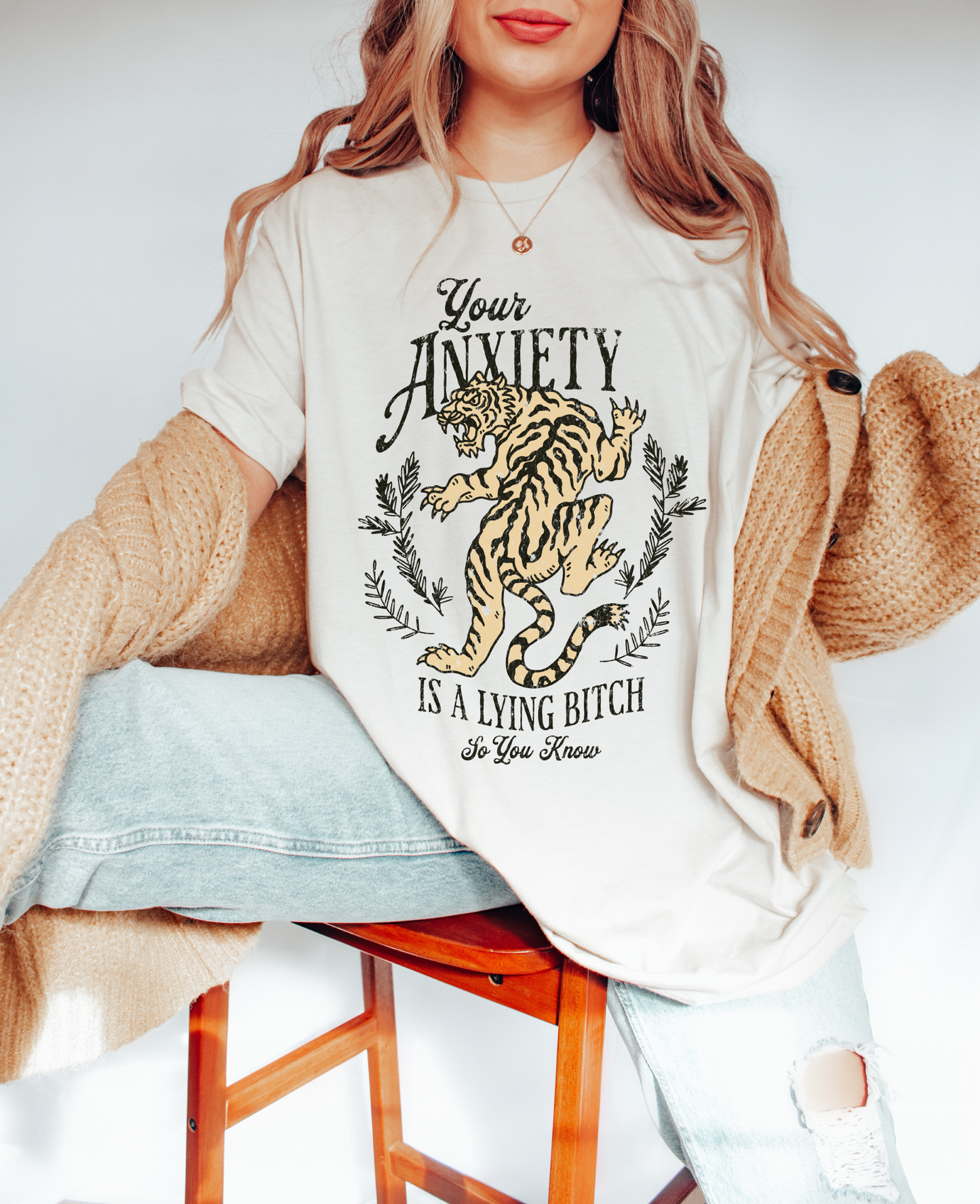 Anxiety is a Lying Bitch T Shirt