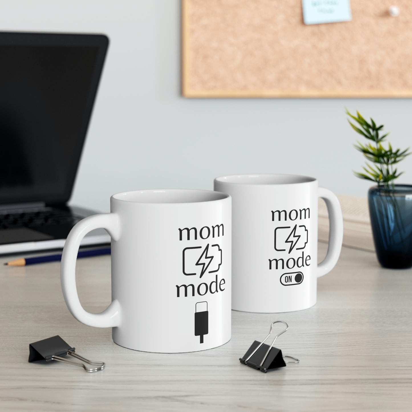 Double Sided Mom Mode Mug