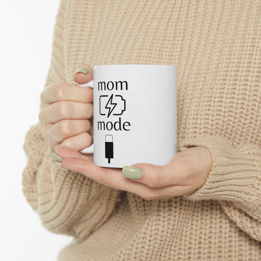 Double Sided Mom Mode Mug